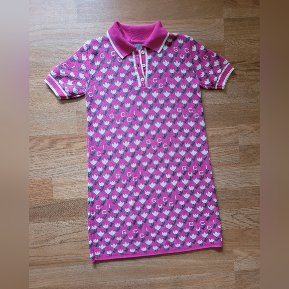Gucci Other - Gucci Jacquard Polo Dress